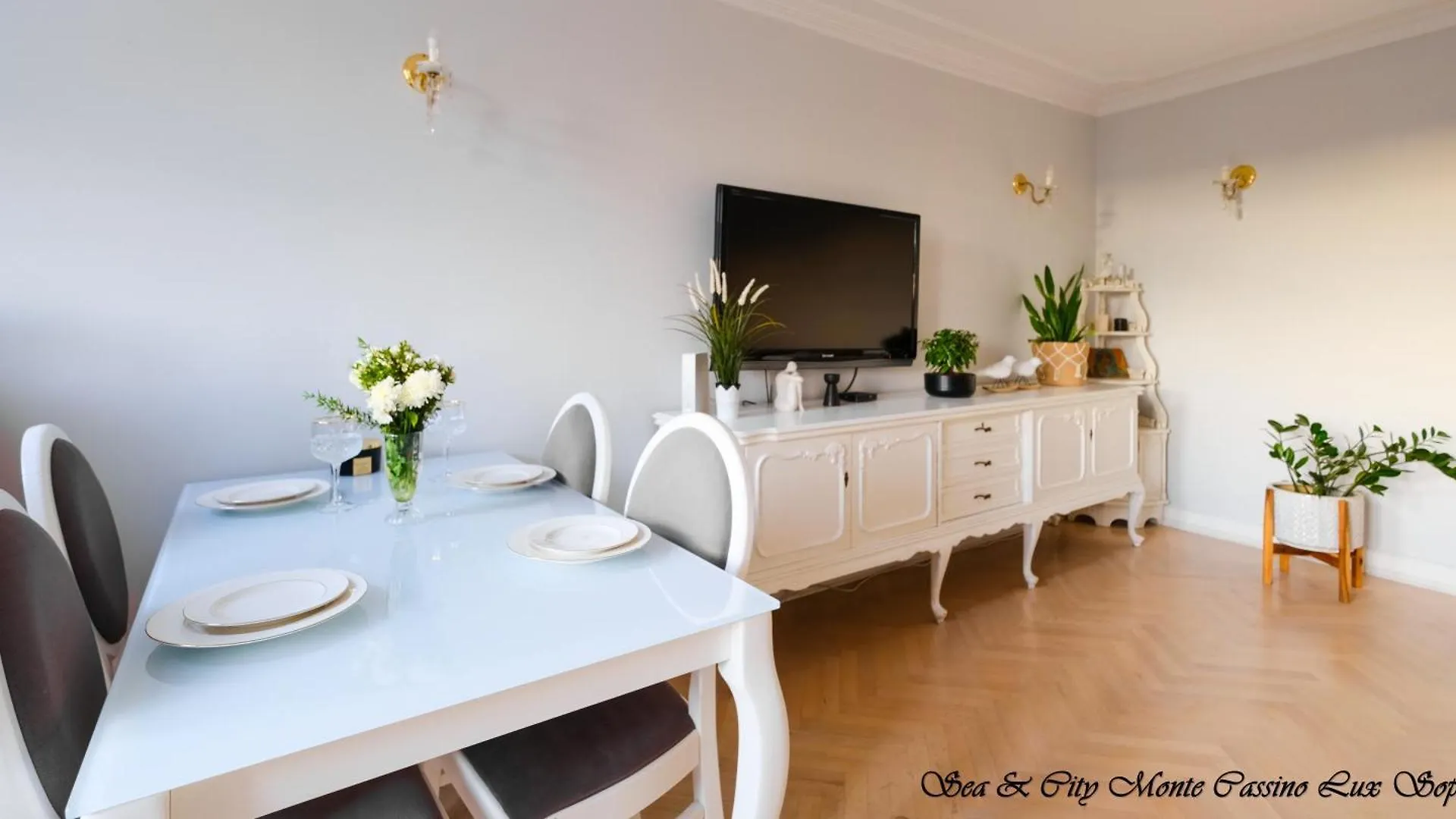 Sea & City 50 M Monte Casinno 100 M Beach Apartments Lux ソポト